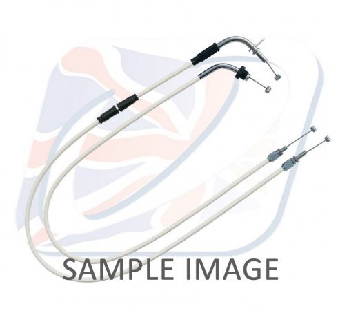 Throttle cables (pair) Venhill H02-4-127-WT featherlight bela