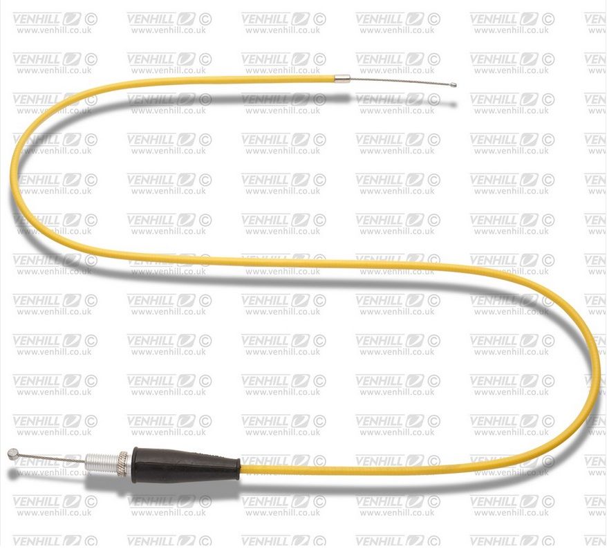 Throttle cables (pair) Venhill K01-4-045-YE featherlight yellow