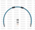 Set zadnjih zavornih cevi Venhill GUZ-5001RB-TB POWERHOSEPLUS (1 cev v kompletu) Translucent blue hoses, black fittings