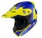 MX čelada AXXIS WOLF ABS star track c17 blue matt blue M