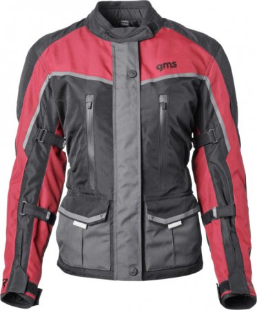 Jakna GMS ZG55017 Twister Neo WP Lady black-red DXL