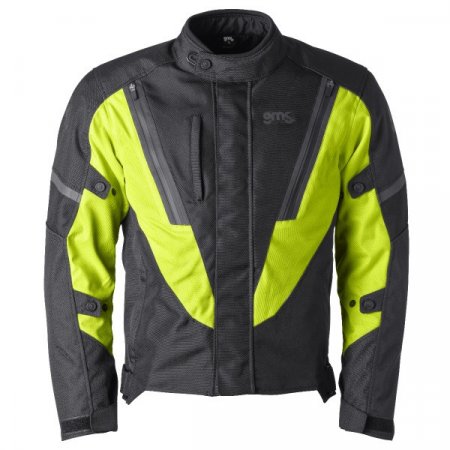 Jakna GMS ZG55024 AVON WP MAN black-fluo yellow 2XL