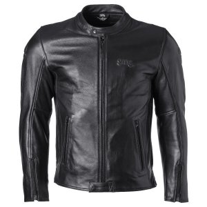 Leather jacket GMS THE ROLAND STONES črna 7XL