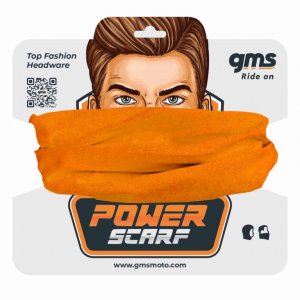 Tube scarf GMS SLEEVELES orange-black